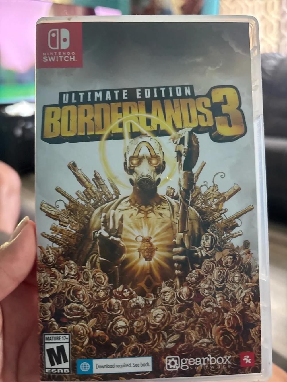 Nintendo Switch Borderlands 3 Ultimate Edition - Gold/White